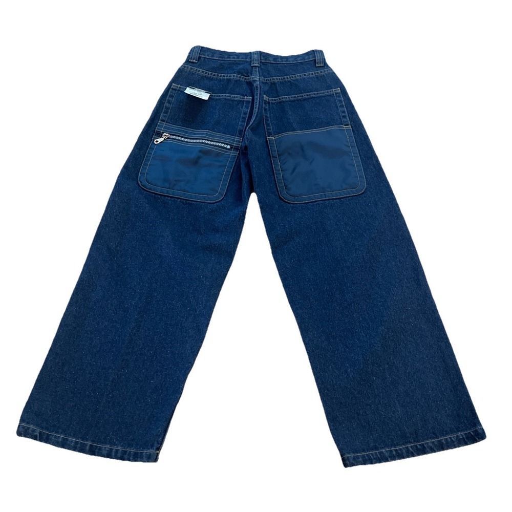 Vintage 70s Brittania Jeans Denim Youth Size 14 R Bell‎ Bottom